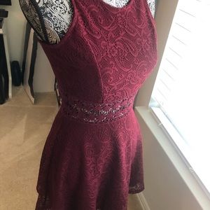 A red dress from Charlotte Russe